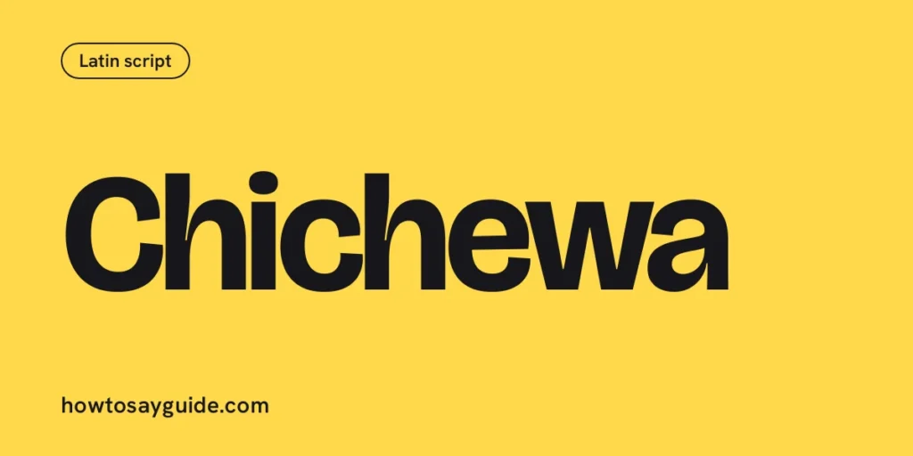 Chichewa