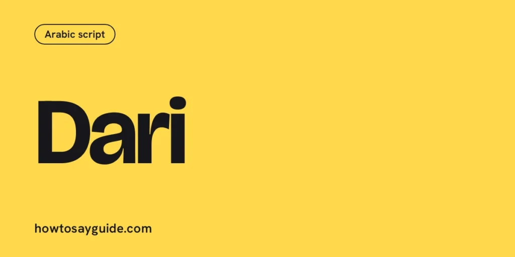 Dari