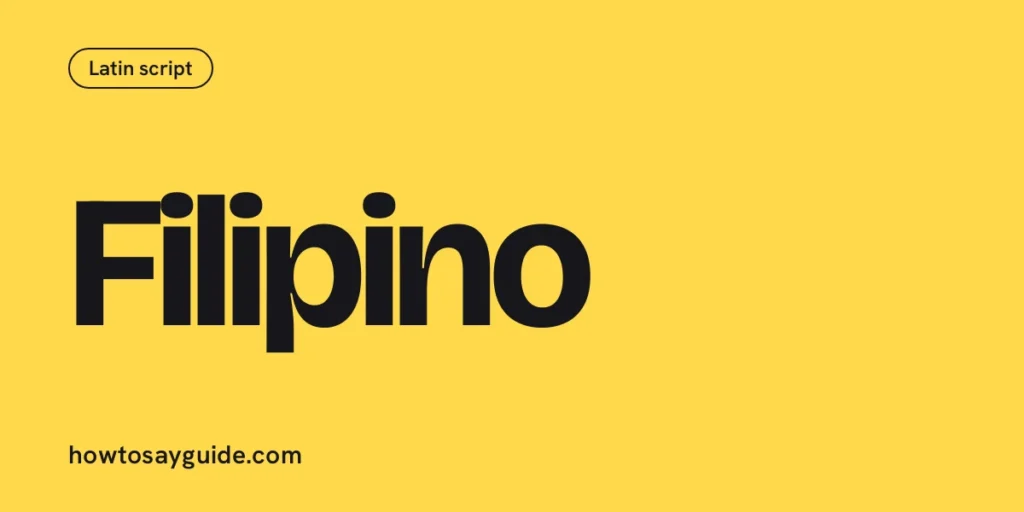 Filipino