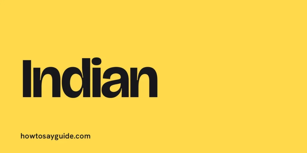 Indian